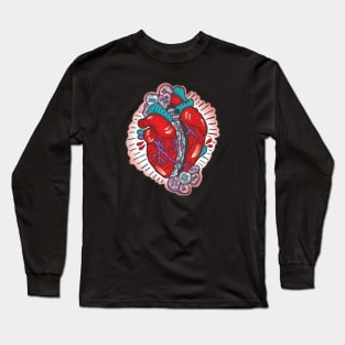 Candy Heart Attack Long Sleeve T-Shirt